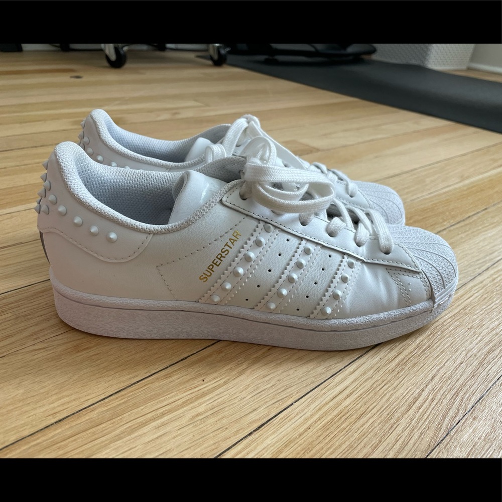 Adidas superstar white studs - Picture 3 of 10